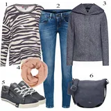 Fleecové bundy   outfity image