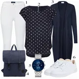 Vila šaty móda pro plnoštíhlé outfity image