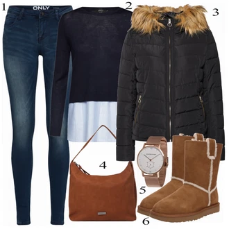 Outfit s Hodinky Kapten & Son "OnlyDžíny"