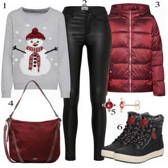 Outfit s Kozačka Tom Tailor "Only Vzhled"