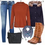 Rieker Kozačky Outfity image