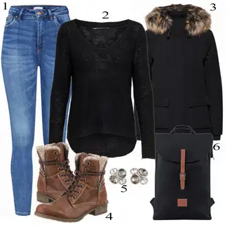 Outfity pro dešťové počasí "Only Vzhled"