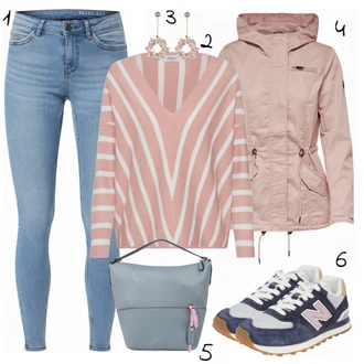 Outfity pro dešťové počasí "Only Pink blue"