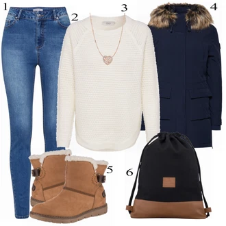 Outfity pro dešťové počasí "Only Svetr"