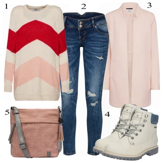 Outfit s Street One "Only pulovr"