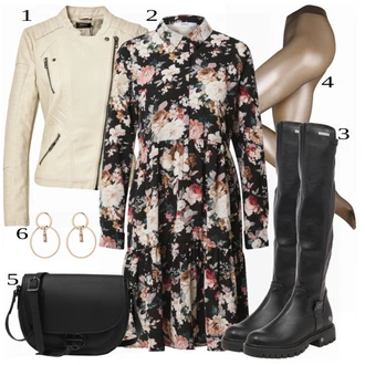 outfit mit Rjava Nogavica & Hlačna nogavica Hlačna nogavica Falke "Oblačila za pomlad"