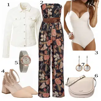 Outfit s Dlouhý Overall Lascana "Cool vzhled na jaro"