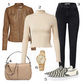 outfit mit Bela Superga Vans "Tvoj cool outfit"