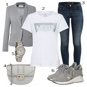 outfit mit Siva Superga Tamaris "Tvoj cool outfit"