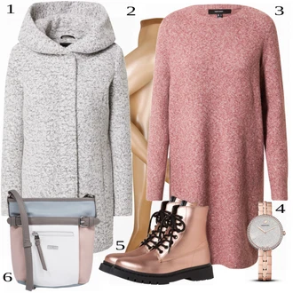 Hedvábí Outfit s Béžová Komprese ponožka/Punčocháče/Punčochy Proti Trombóze/Punčocháče Velká Velikost/Nylonová punčocha/Podpůrný punčocháč Falke "Podzimní Outfit"