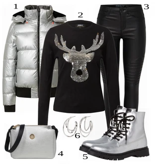 Outfit sa Siva Icepeak "Tvoj personalizirani outfit."