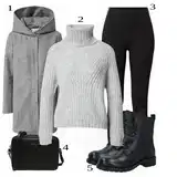 Armani Exchange Čizmice Outfiti image