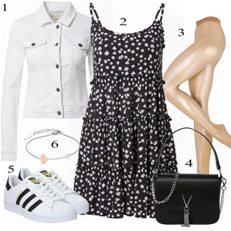 Hedvábí Outfit s Béžová Spodní prádlo/Nezařazené Falke "Ulice Styl Outfit"
