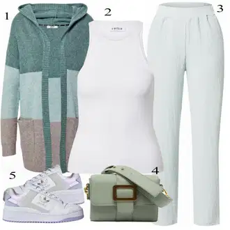 Outfit sa Siva Torba Za Preko Ramena forever new "Tvoj otmjeni outfit"