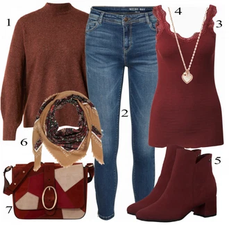 Outfit s Vanessa Bruno "Módní vzhled na podzim"