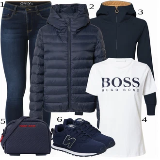 Outfit sa Crna Tenisica New Balance "Tvoj otmjeni outfit"