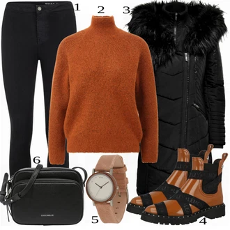 outfit mit Črna Škorenj LEMON JELLY "1"