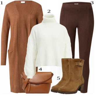 outfit mit Rjava Škorenj Bullboxer "1"