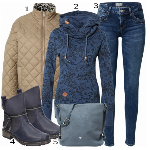 Kombinace Šedá Dlouhý Zimní Kabát/Taška/Dlouhé Šaty/Doplňek/Dlouhá Tylová sukně Tom Tailor Kombinace Šedá Dlouhý Zimní Kabát/Taška/Dlouhé Šaty/Doplňek/Dlouhá Tylová sukně Tom Tailor