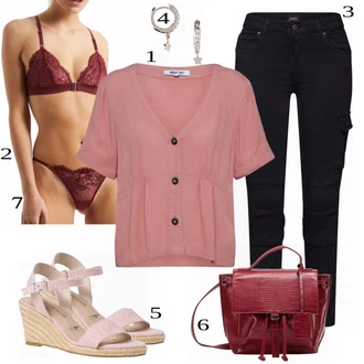 Outfit s Černá/Tmavě modrá/Khaki Cargo Kalhoty/Cargo Tepláky/Motorkářská kalhoty/Skinny Kalhoty Only "Hezký outfit pro volný čas"