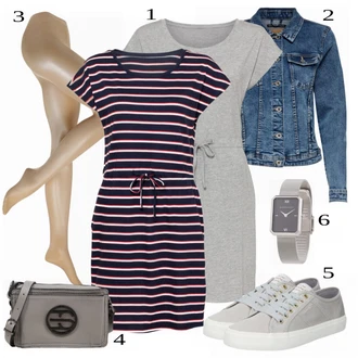 outfit mit Modra/Turkizna Denim Jakna Only "Tvoj cool outfit"