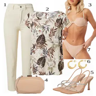 Outfit sa Bež Torba forever new "Tvoj otmjeni outfit"