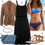 Outfity s bikinami s výstřihem do půl pasu image