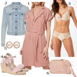outfit mit Bež Torba za čez ramo Ted Baker "Tvoj cool outfit"