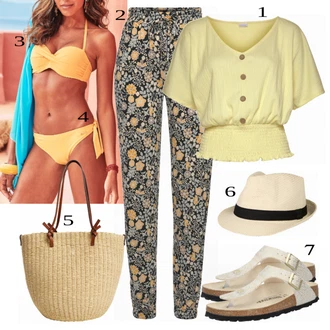 Malle outfity "Plážový outfit"