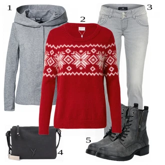 Outfit sa Plava Čizmica Tom Tailor "Tvoj otmjeni outfit"