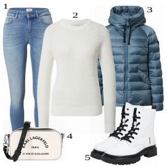 Outfit sa Plava Čizmica Bullboxer "Tvoj otmjeni outfit"