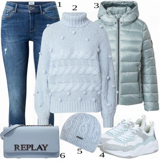 outfit mit Siva Superga Dockers by Gerli "Zimska outfit"