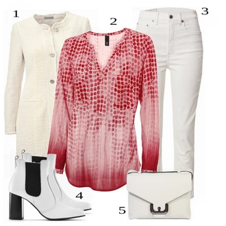 Zimske Outfiti mit Bež Bluza & Tunika Heine "Zimska Outfit"