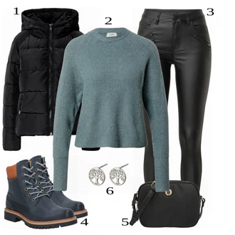 Outfit sa Plava Čizmica Camel Active "Zimski Outfit"