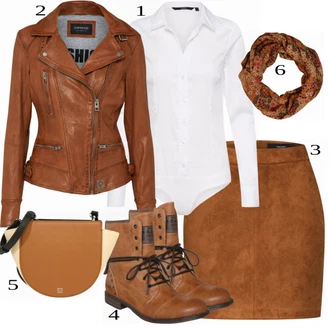 Zimske Outfiti mit Bela Bluza & Tunika VERO MODA "Zimski oblačil"