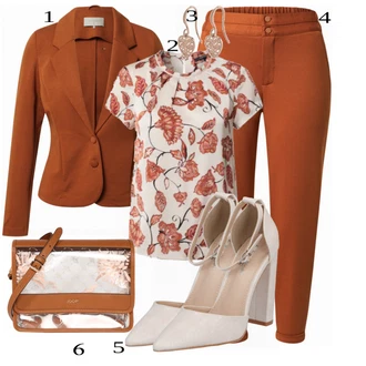 Outfit s Šedá Bota Na Podpatku Public Desire "Outfit pro konferenci"