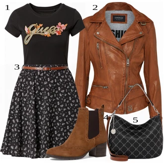 Jesenske Outfiti mit Črna Krilo About You "1"