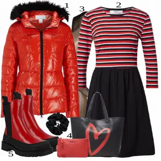 Outfity na podzim s Hnědá Punčocháče "Outfit na podzim"