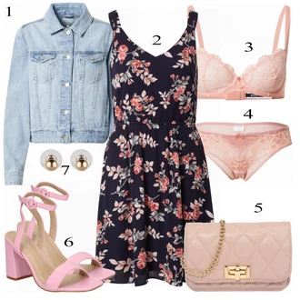 Outfit s Hnědá/Růžová/Červená/Tmavě modrá Letní Šaty/Pouzdrové Šaty/Šaty S Potiskem/Šaty na tenké ramínko/Zavinovací Šaty/Šaty Do Áčka/Žerzejové Šaty/Šaty Bez Rukávů/Šaty Niki Only "Perfektní na léto"