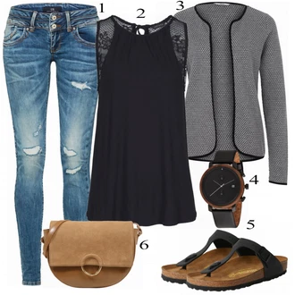 Outfit s Sandály Birkenstock "Oblečení pro každý den"