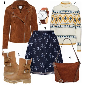 Norský vzor Outfit s Šedá Svetr z Jemné Pleteniny Pepe Jeans "PEPE JEANS PULOVR"