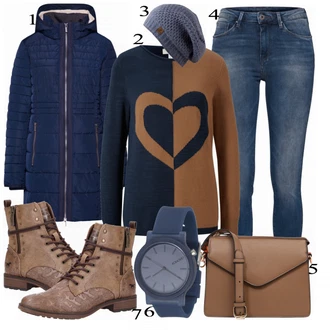 Outfit s Šedá Čepice Chillouts "PEPE JEANS SALE"