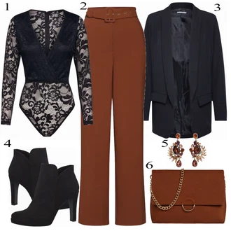 Outfity na zimu s Dlouhý Zimní Kabát/Dlouhé Šaty/Dlouhá tylová Sukně Edited "Parallel Lines Bodyshirt"