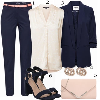 Outfit s Sandály New Look "Ideální pracovní outfit"