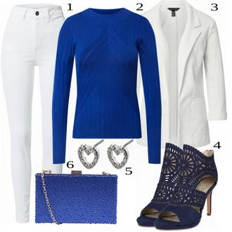 Outfit s Šedá New Look "Perfektní vzhled pro kancelář"