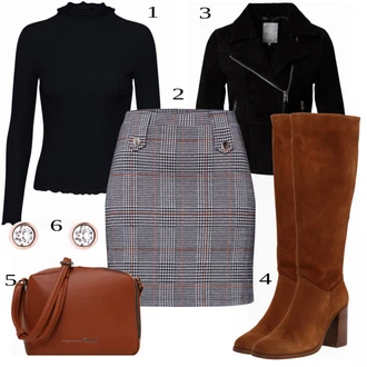 Zimske Outfiti mit Siva Krilo About You "Zimska outfit"