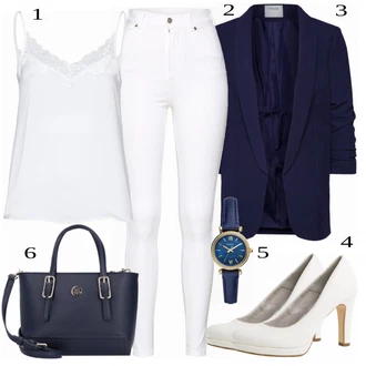 outfit mit Črna Women's Boleros and Ponchos Pieces "Tvoj cool outfit"