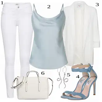 Moderní Outfit s Bílá/Hnědá/Černá Džín s Širokou Nohavicí/Dámské Džíny s Délkou 7/8/Zvonové Džíny/Zkrácené Džíny/Formální Košile/Džíny Culottes/Plisované Džíny Only "Perfektní Outfit Pro Práci"Look: Styl, Cool, Francouzské, Italský, Námořní, Moderní, Mom, Krásný, Španělské, Western, Old Money, 70tá léta