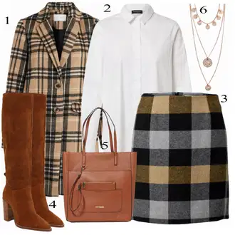 Outfit sa Crna Suknja inwear "Outfit za jesen"