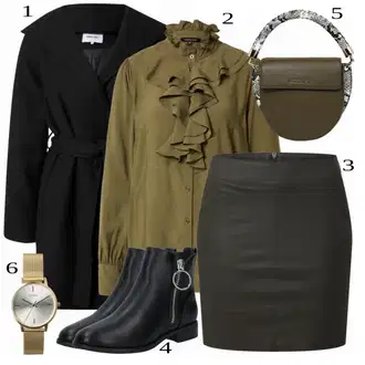 Outfit sa Crna Suknja Only "Tvoj otmjeni outfit"
